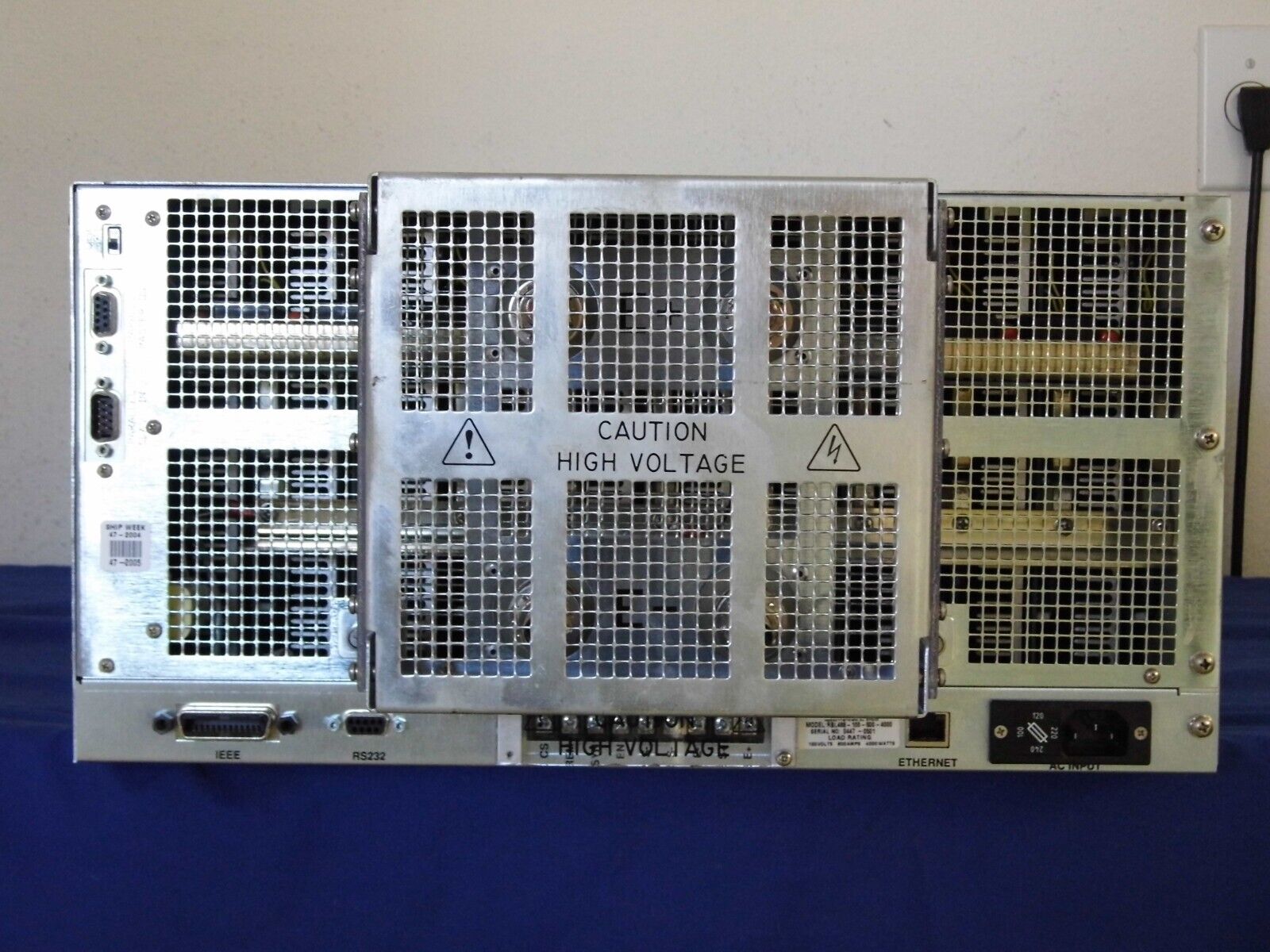 RBL488 100-600-4000 Electronic Load 100V 600A 4000W GPIB & Ethernet RBL488 100-600-4000 Electronic Load 100V 600A 4000W GPIB & Ethernet